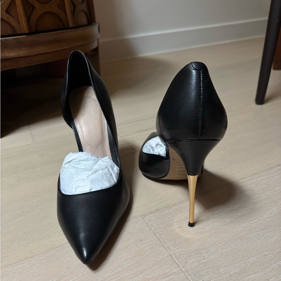 Elegant Black Women's Heels - Picture 2 of 5